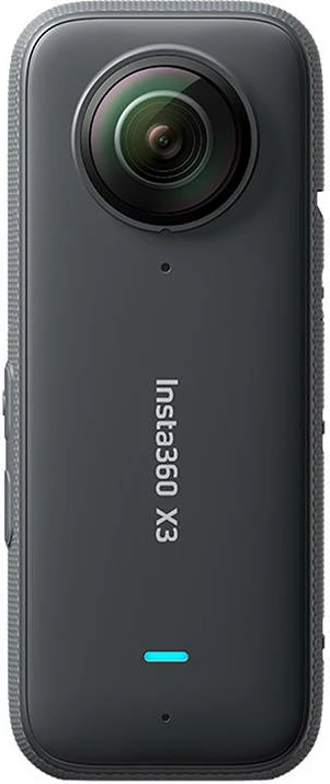 Kamerë aksion Insta360 X3 All-Purpose Kit, 360°, 5.7K, set me selfie stick, bateri rezervë, e zezë