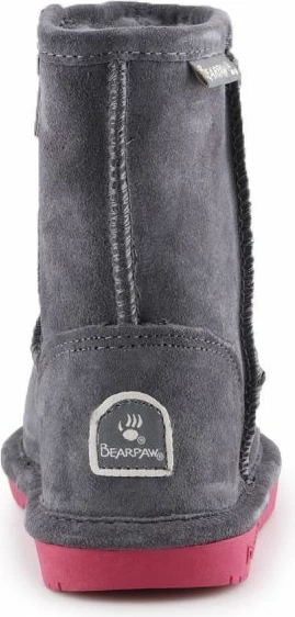 Këpucë dimri për vajza BearPaw, gri [Madhësia: 28]