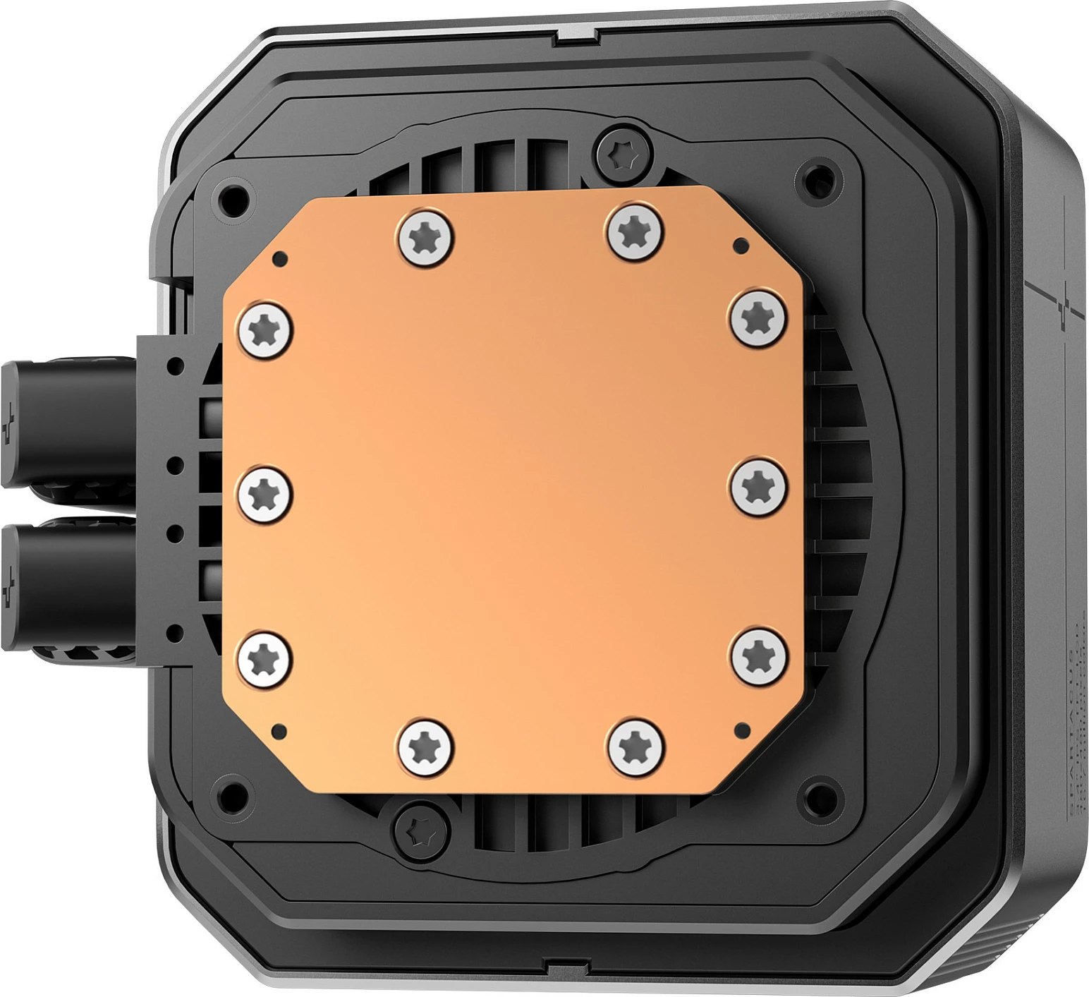 Ftohës CPU me lëng DeepCool Spartacus 360, radiator 360mm, 3x120mm, RGB, ekran 3.4" TFT, i zi
