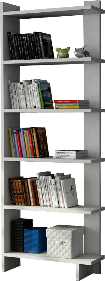 Raft librash Hanah Home, ngjyrë e bardhë, Order