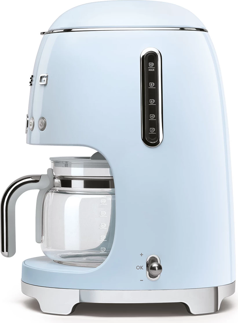 Aparat kafeje me filtër Smeg 50's Style DCF02PBEU 1.4 L 1050 W, blu