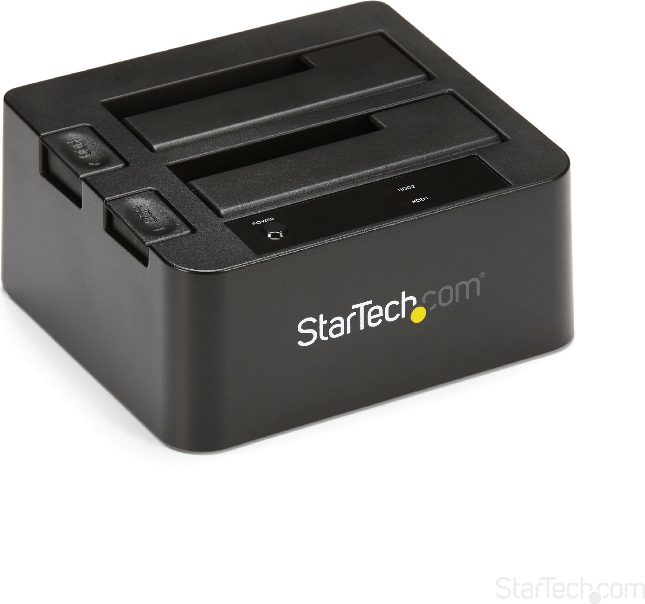 Stacion docking StarTech Dual-Bay USB 3.2 Gen 2 për SATA SSD/HDD 2.5/3.5, 10Gbps, i zi