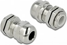 Glandë kablli DeLOCK PG7, IP68, për kabllo 6.5 mm, bronz, metalike