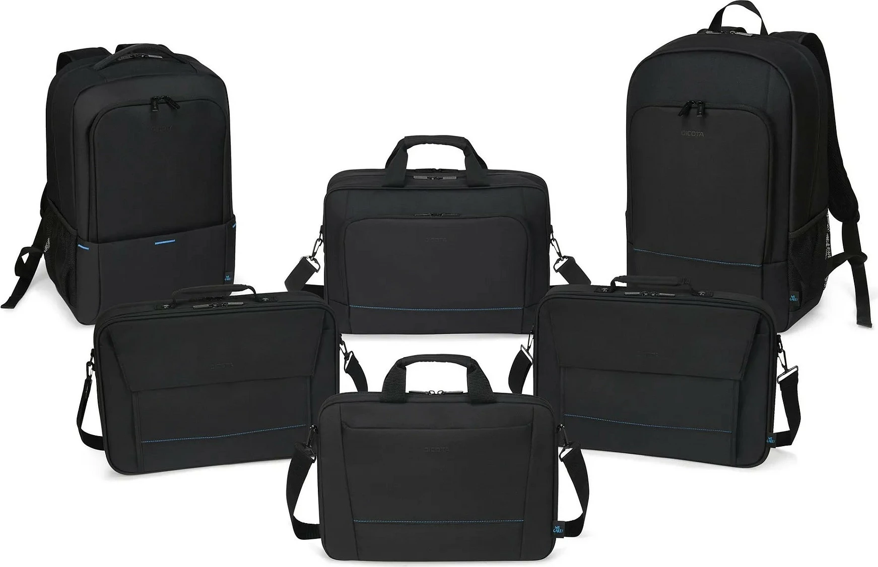 Çantë për laptop DICOTA Top Traveller TWO, 13-14", poliestër i ricikluar, e zezë