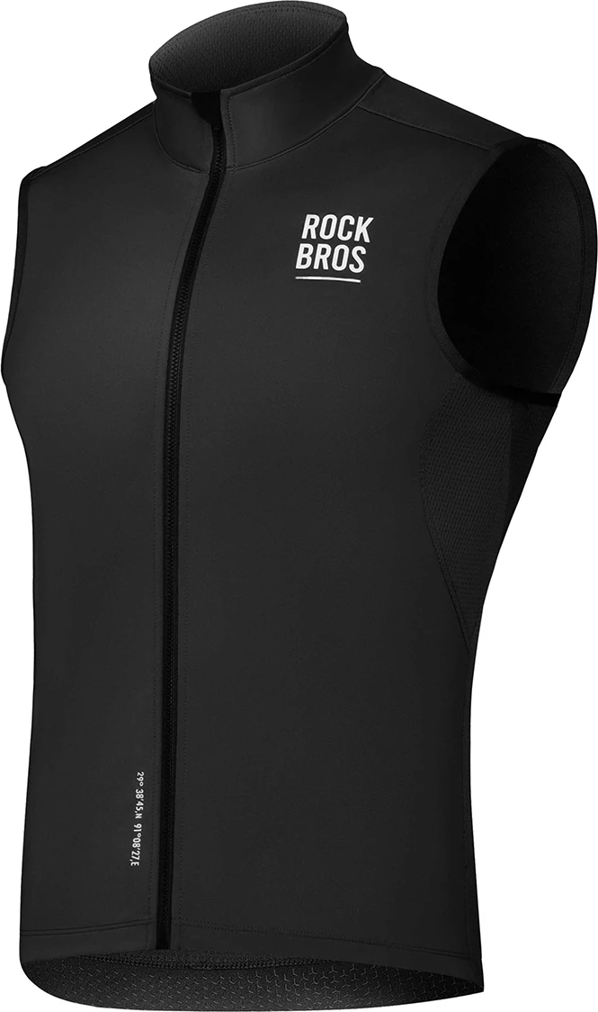 Jelek kundër erës Rockbros TLMJ002 ROAD TO SKY, i izoluar, madhësi L, i zi