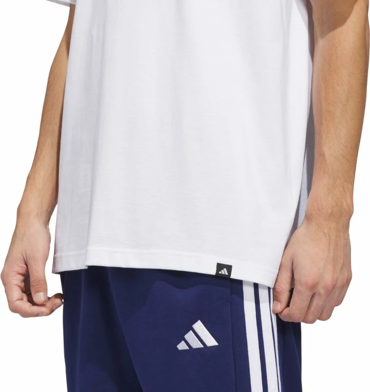 Maicë për meshkuj adidas Summer Heat Graphic JZ7545, e bardhë