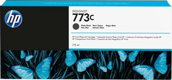Kasetë boje, HP, 773c (C1Q37A), 775 ml, e zezë mat