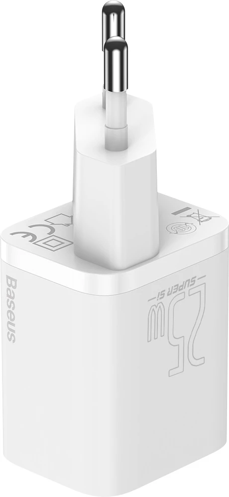 Karikues muri Baseus CCSP020102, 25W, USB-C, i bardhë
