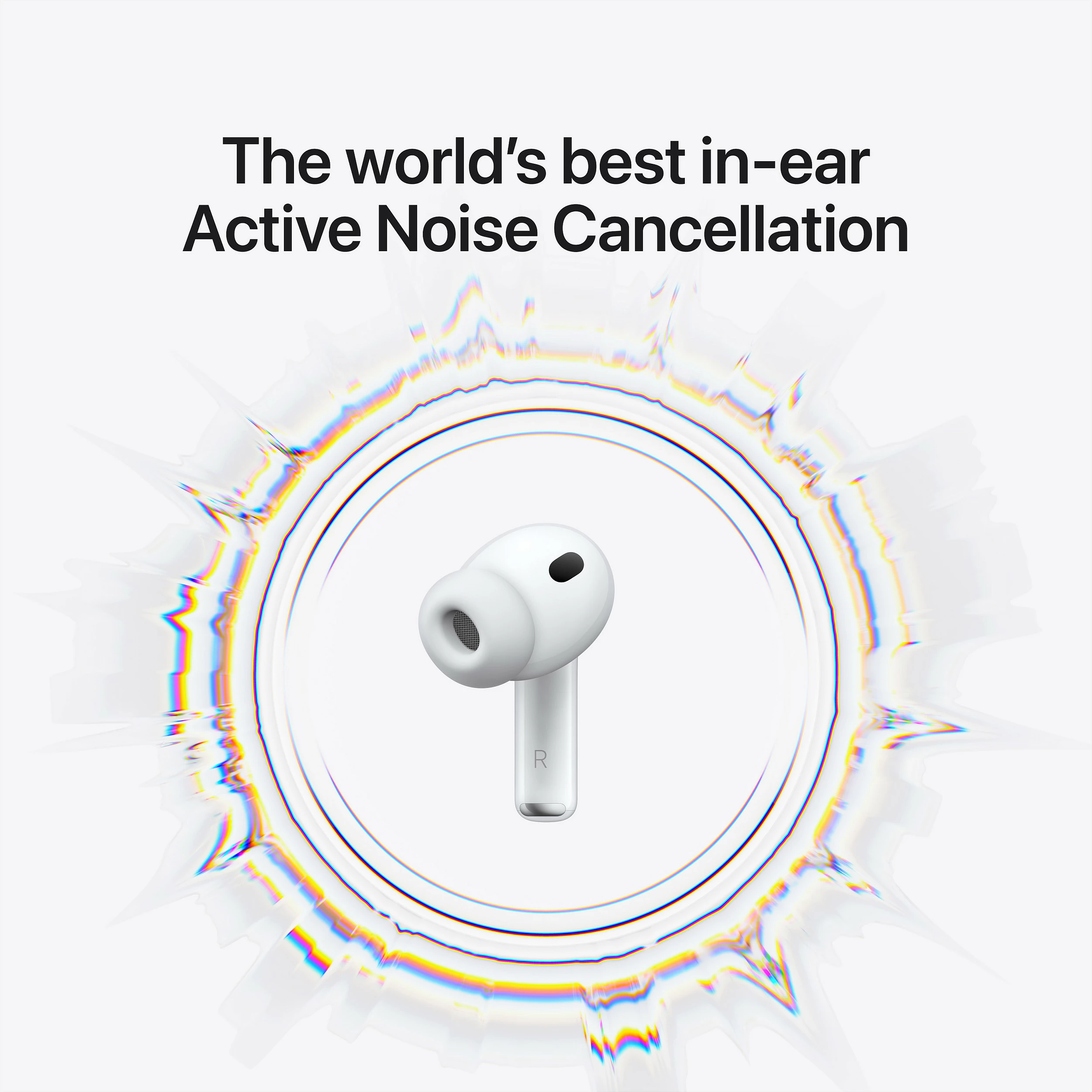 Kufje Apple AirPods Pro 3, True Wireless, ANC, Bluetooth 5.3, USB-C, të bardha