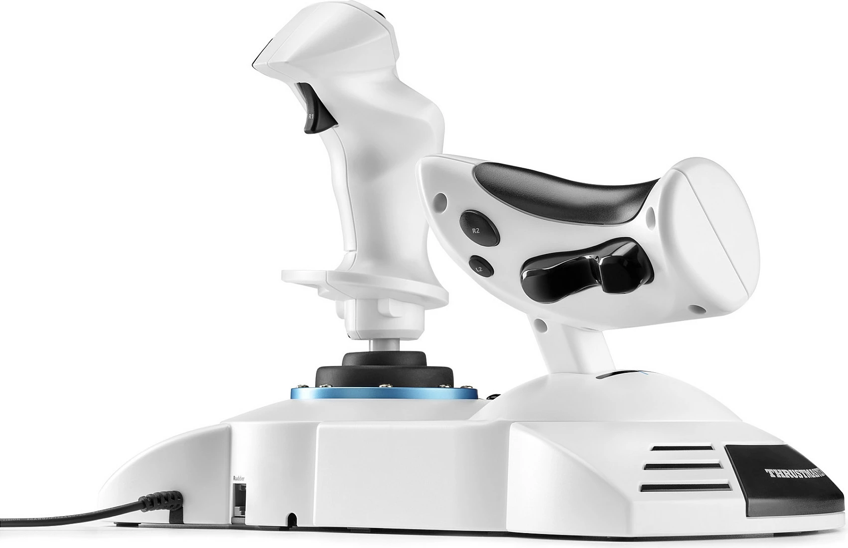Joystick Thrustmaster T.Flight Hotas 5 MSFS Edition, USB, 14 butona, i bardhë