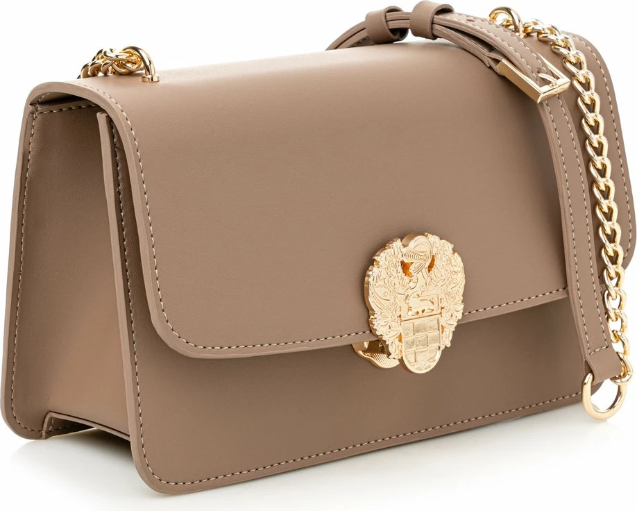 Çantë krahu Vince Camuto, ngjyrë mink, Amore