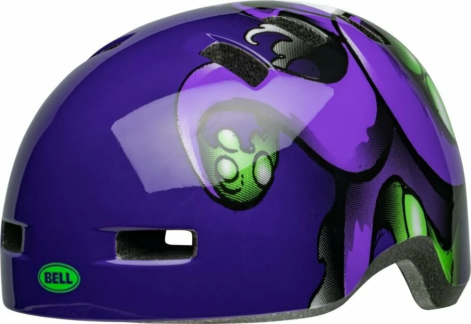 Helmetë biçiklete për fëmijë Bell Lil Ripper, S (48-55 cm), vjollcë