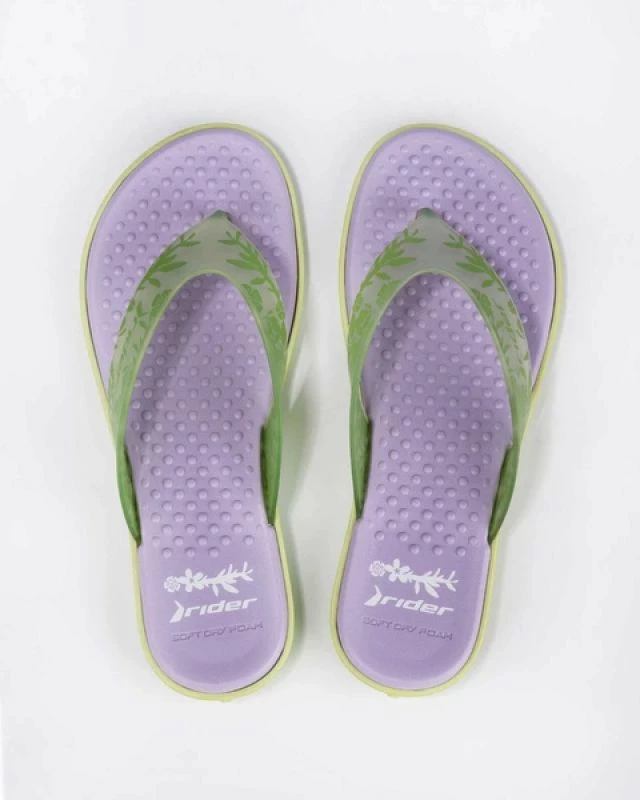 Flip-flopa për femra Rider, vjollcë e gjelbër [Madhësia: 40]