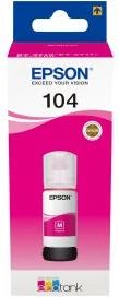 Shishe boje, Epson, 104 EcoTank C13T00P340, 65 ml, magenta