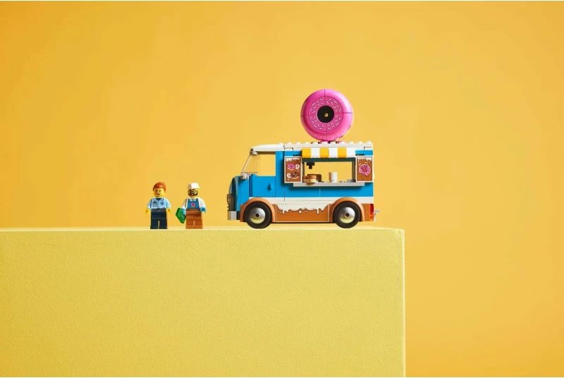 Set lodrash Lego City për fëmijë, Mobile Donut Shop