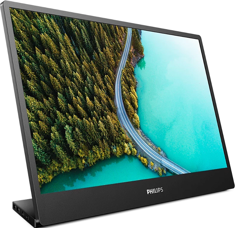 Monitor portativ Philips 16B1P3302D 15.6" FHD IPS 75Hz 4ms 2x USB-C, i zi, me mbrojtëse