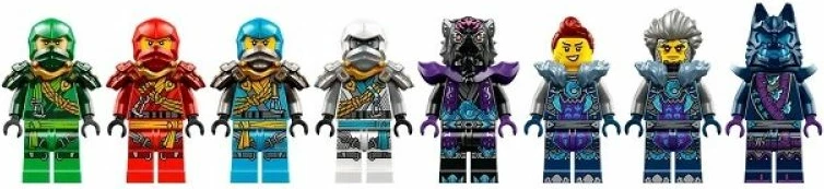 Set lodrash Lego Ninjago për fëmijë, Wolf Mask Shadow Dojo