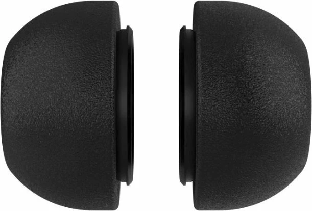 Maja sfungjeri Fixed Plugs Pro për Apple AirPods Pro/Pro 2, madhësia M, e zezë, 2 sete