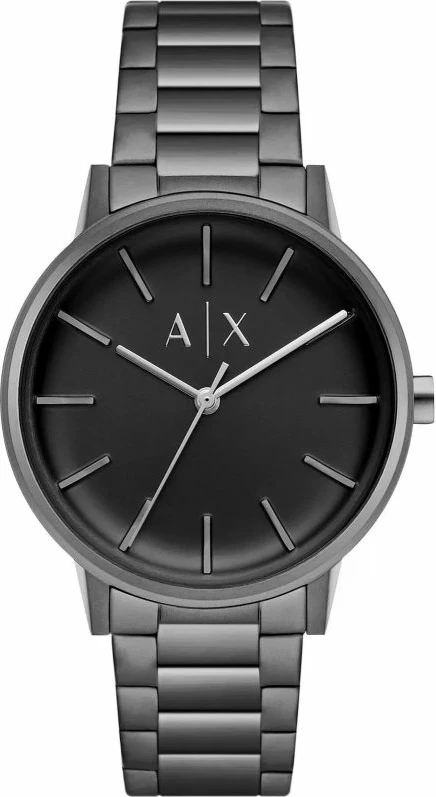 Orë dore për meshkuj Armani Exchange, titanium