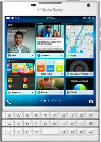 Celular BlackBerry Passport, 32 GB, 13 MP, Bardhë