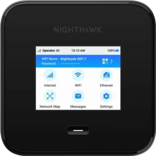 Router mobil Netgear MR7450-100EUS 5G Wi-Fi 7, i zi