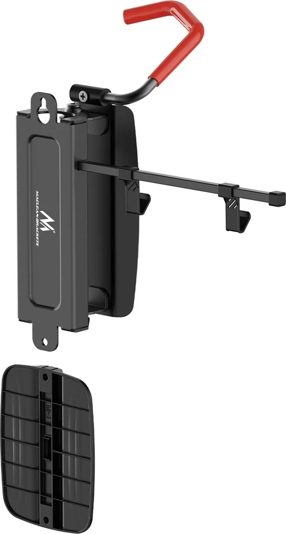 Mbajtës biçiklete Maclean MC-499, i montuar në mur, 35kg, Zi