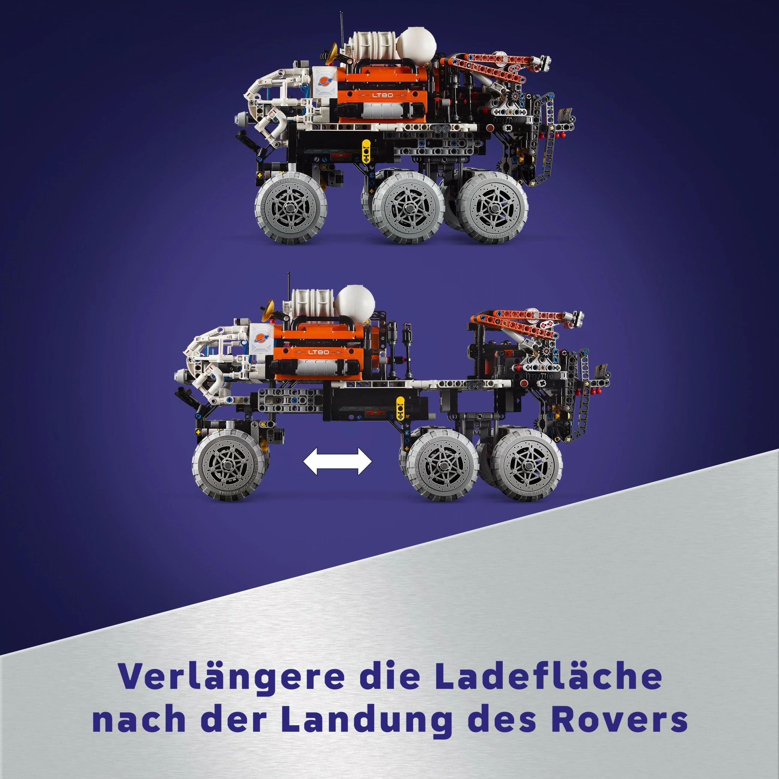 Set ndërtimi LEGO Mars Crew Exploration Rover, 11 vjeç+, 1599 pjesë, shumëngjyrësh