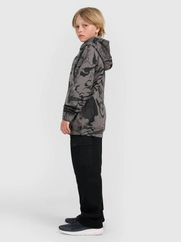 Duks për djem 4F, me kapuç