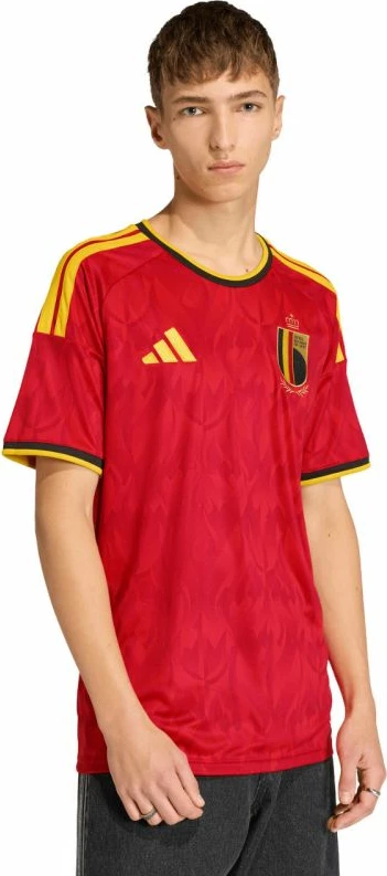 Fanellë futbolli meshkuj adidas Belgium 26 Home JM8381, e kuqe