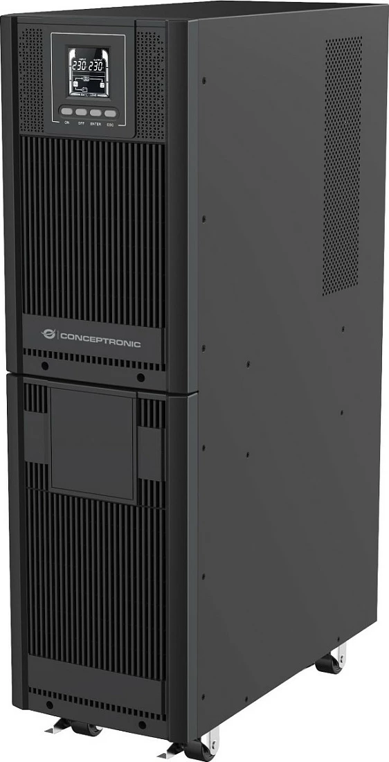 UPS Conceptronic ZEUS52E6K, 6000VA 5400W, Online Tower, valë sinusoidale, i zi