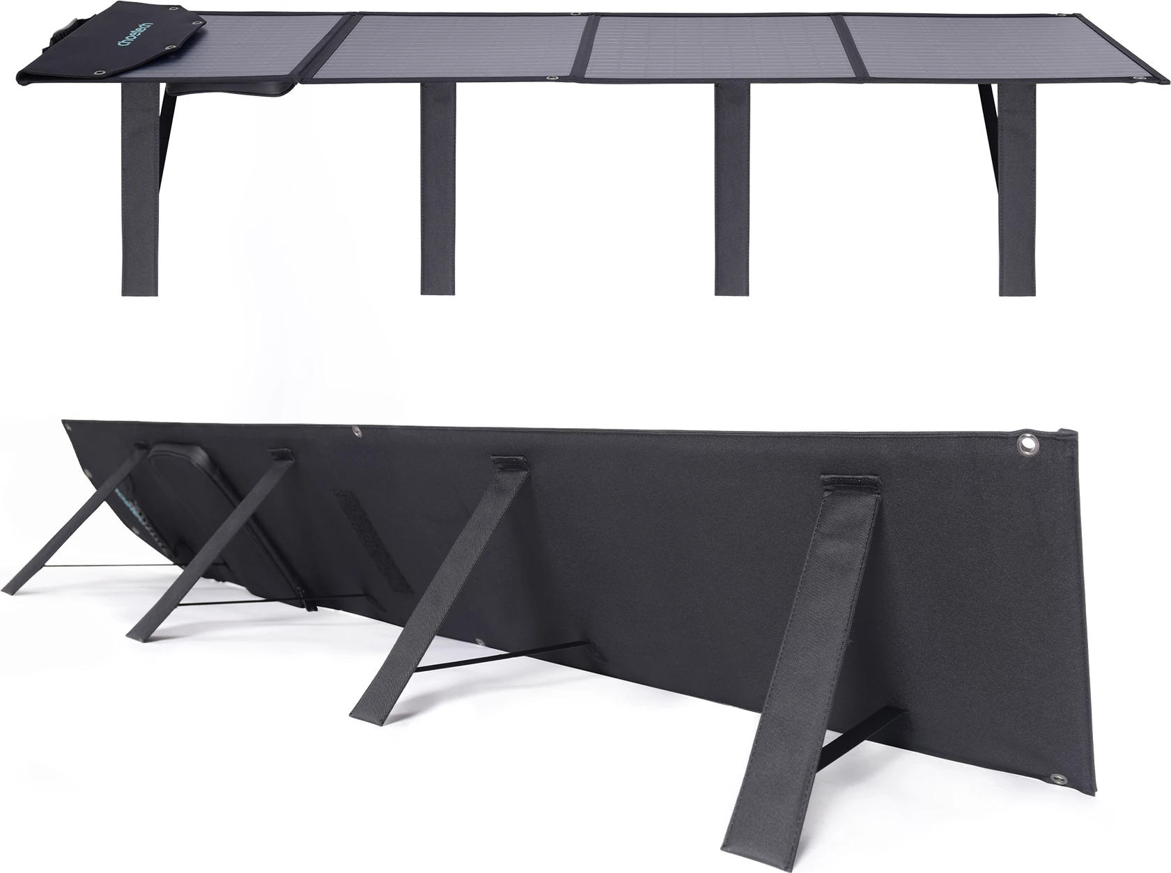 Karikues diellor i palosshëm Choetech SC009-V2, 100W, 2x USB-A, USB-C, i zi