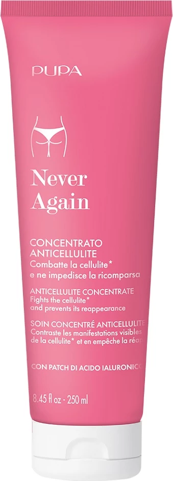 Koncentrat anti-celulit për femra Pupa Milano Never Again, 250ml