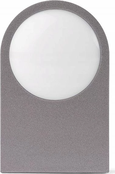 Lampë tavoline LED me kapëse Lexon Lucie LL121X, USB-C, IPX4, Gri e errët/Gun