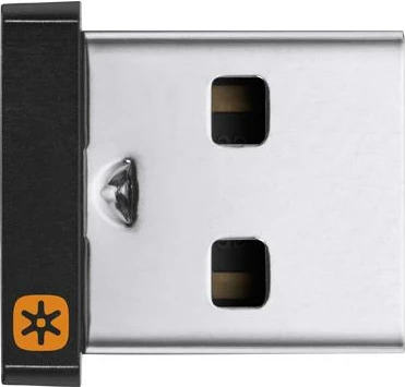 Marrës USB Logitech Unifying 910-005931, për deri 6 pajisje, 2.4 GHz, i zi