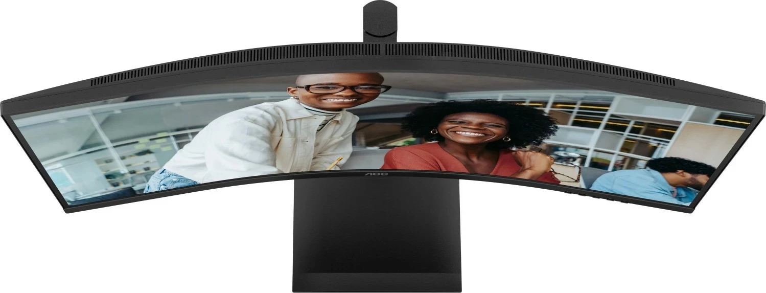 Monitor AOC CU34E4CV, 34 inç, UWQHD, 120Hz, VA, e zezë
