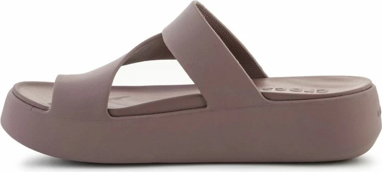 Sandale platformë Crocs për femra, kafe [Madhësia: 41 - 42]