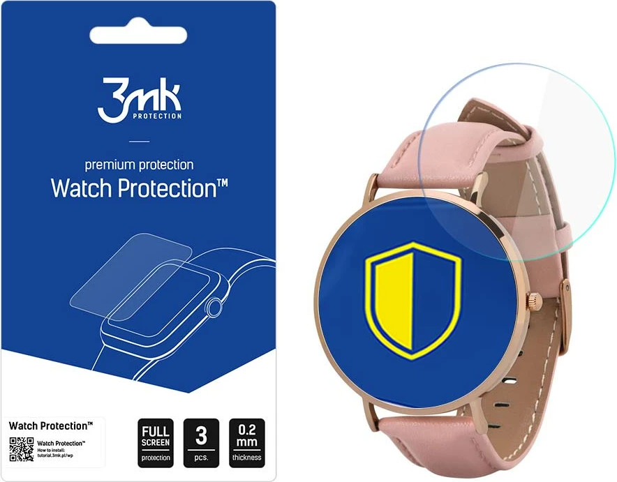 Xham mbrojtës hibrid për smartwatch 3mk Protection, për Garett Verona, 3 copë