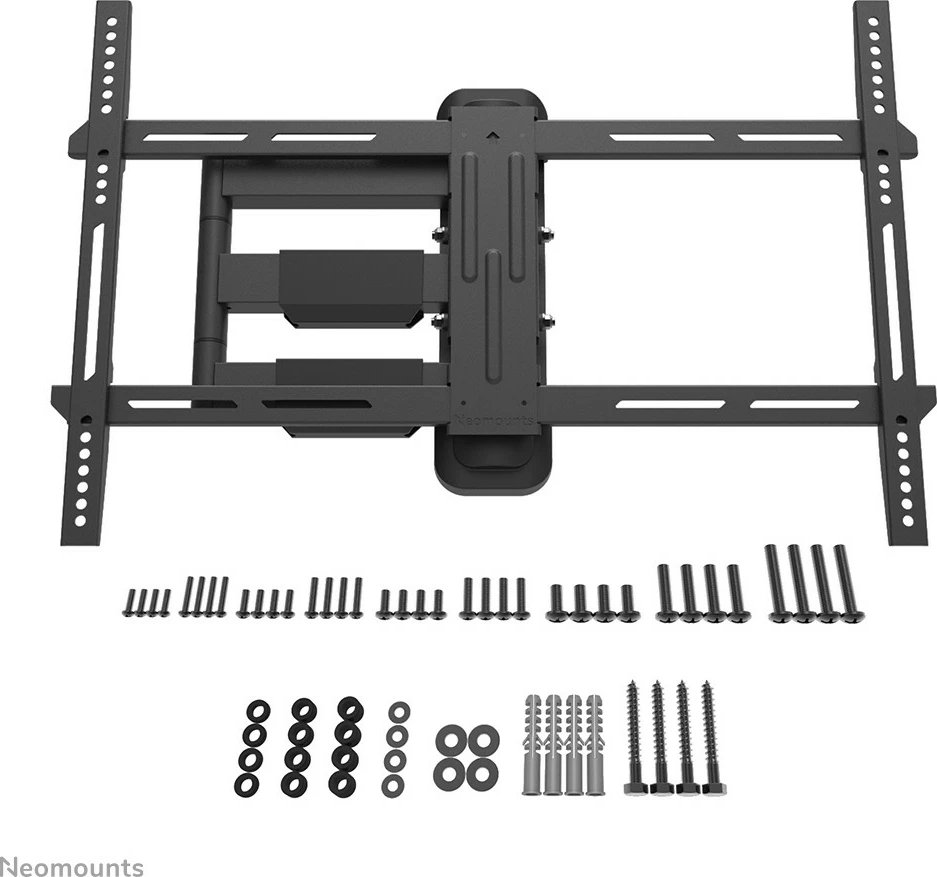Mbajtës muri për TV Neomounts WL40-550BL16, full motion, 40-65 inç, VESA 600x400, e zezë