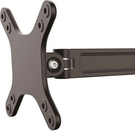 Mbajtëse muri për monitor StarTech Dual Swivel, VESA 75x75/100x100, 13-27", 15kg, e zezë