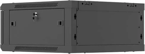 Kasë rack LANBERG 19" 4U, 600x600mm, e zezë, derë metalike