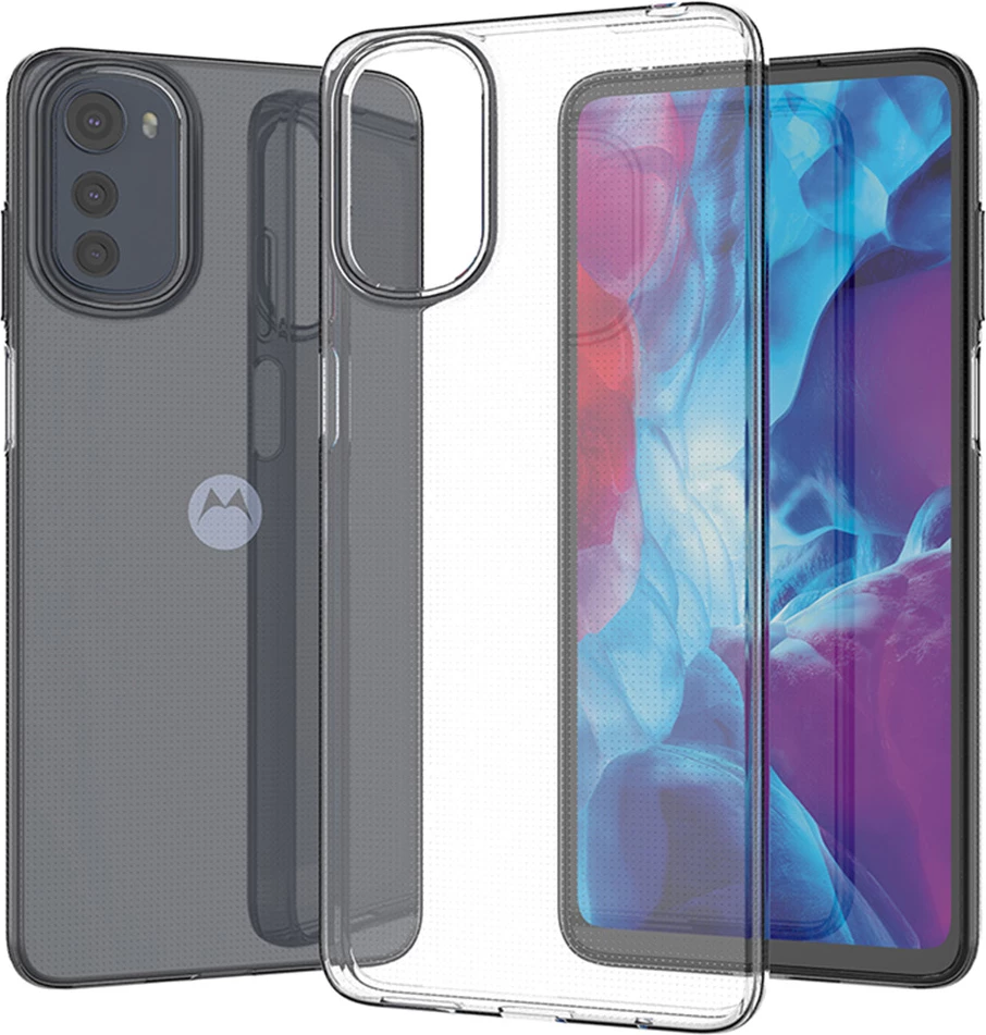 Mbështjellës Hurtel Ultra Clear 0.5mm për Motorola Moto E32, Transparent