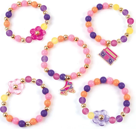 Make It Real Colour Reveal DIY Bracelets Craft Set