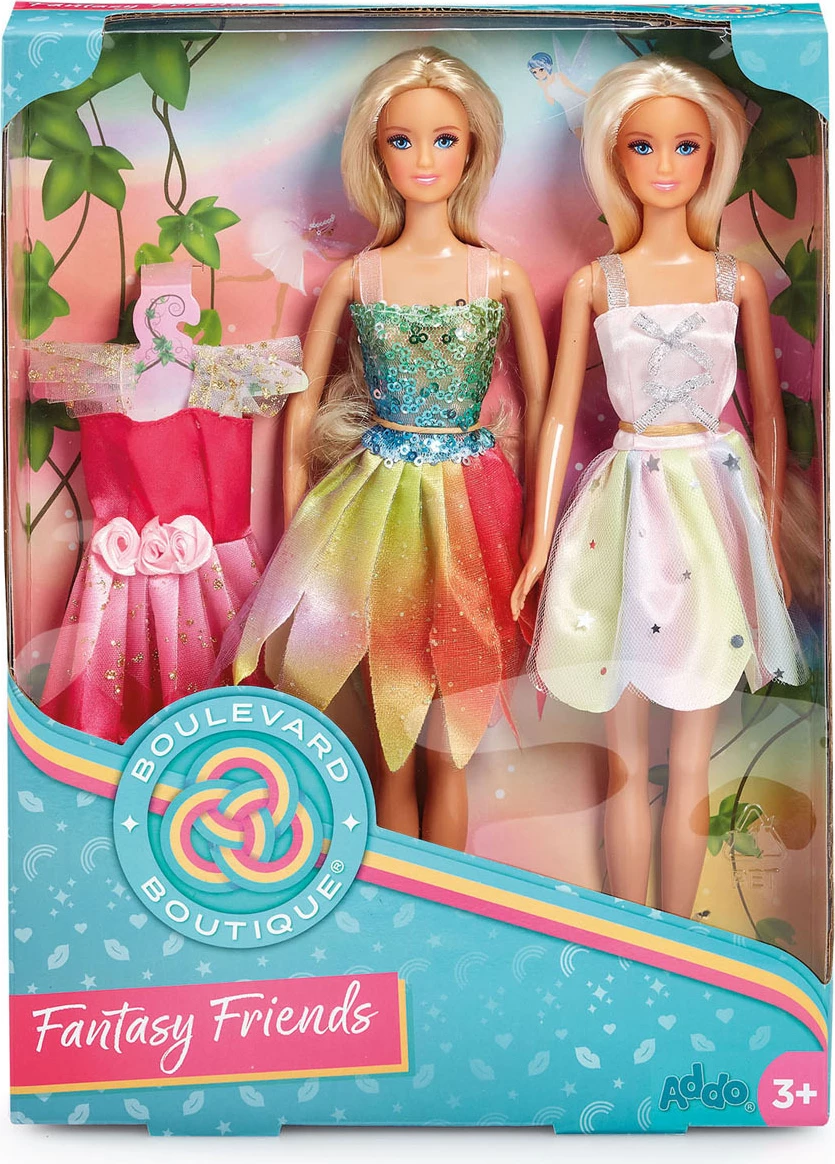 Set kukulla Boulevard Boutique Fantasy Friends Doll 2 Pack