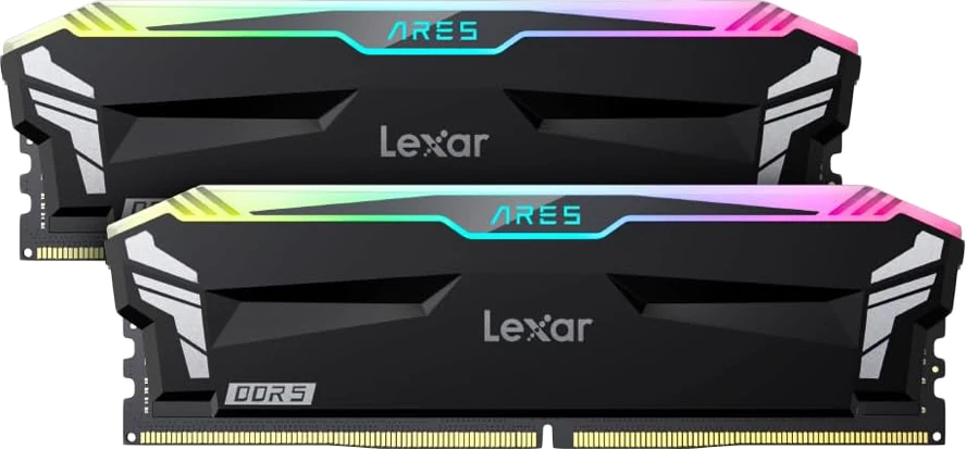 RAM memorje Lexar Ares 32GB (2x16GB) DDR5 6800MHz CL34 DIMM 288-pin RGB, e zezë