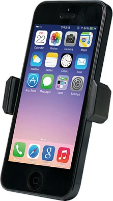 Karikues veture USB LogiLink, 2 porta + mbajtëse telefoni, e zezë