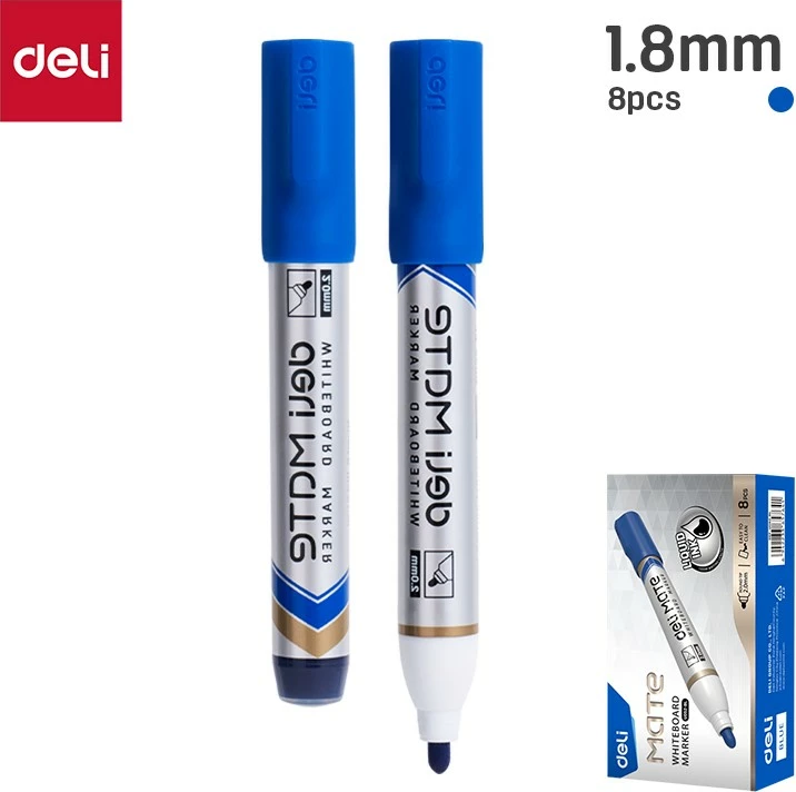 Deli Marker Whiteboard I Kaltert 1/12 U052-Bl