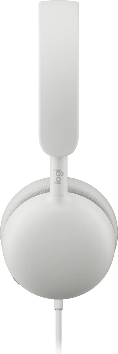 Kufje Logitech Zone Wired 2 for Business, me kabllo USB-C/USB-A, mikrofon me anulim zhurme, Off-White