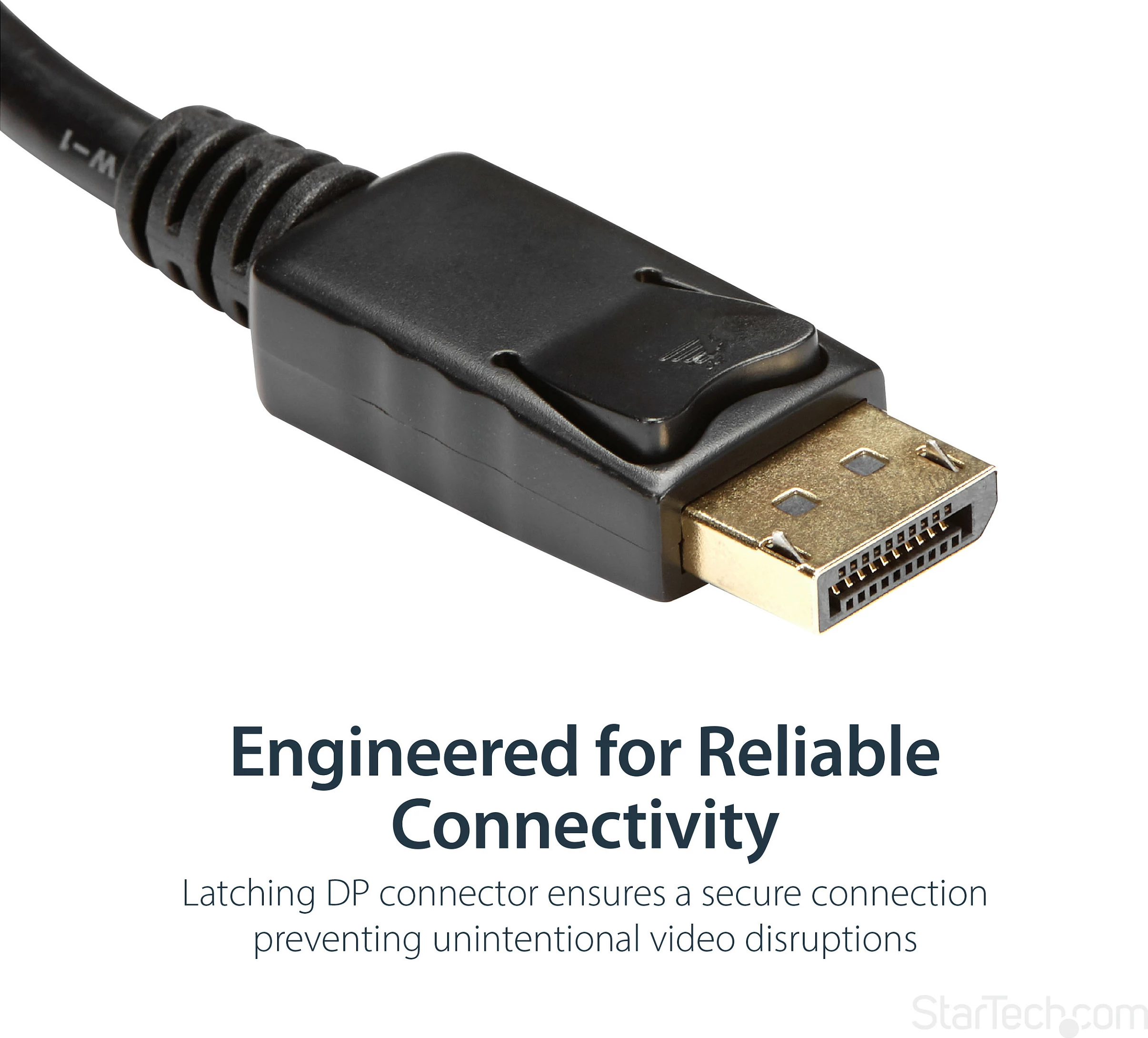 Adapter kabllo DisplayPort në HDMI StarTech DP2HDMI2, 0.21 m, 1080p, i zi