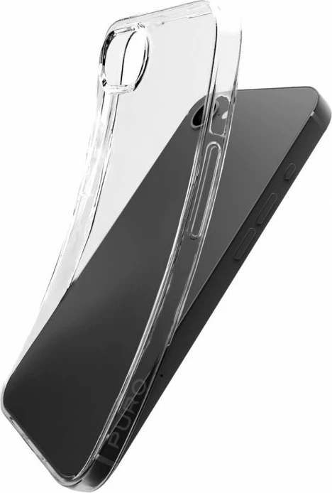 Kuti silikoni për iPhone Puro 0.3 Nude, transparente