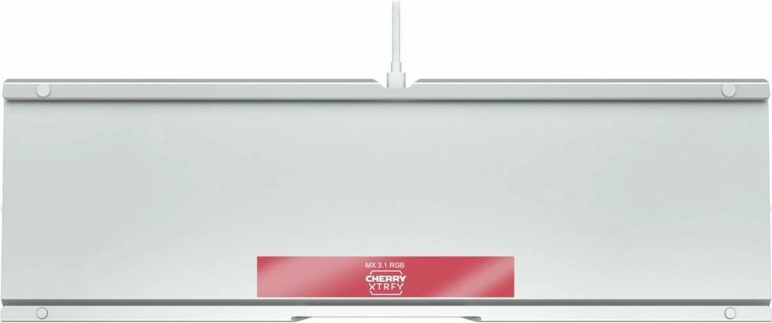 Tastierë Cherry XTRFY MX 3.1, Wired, USB, Mekanike, QWERTZ, RGB LED, Bardhë